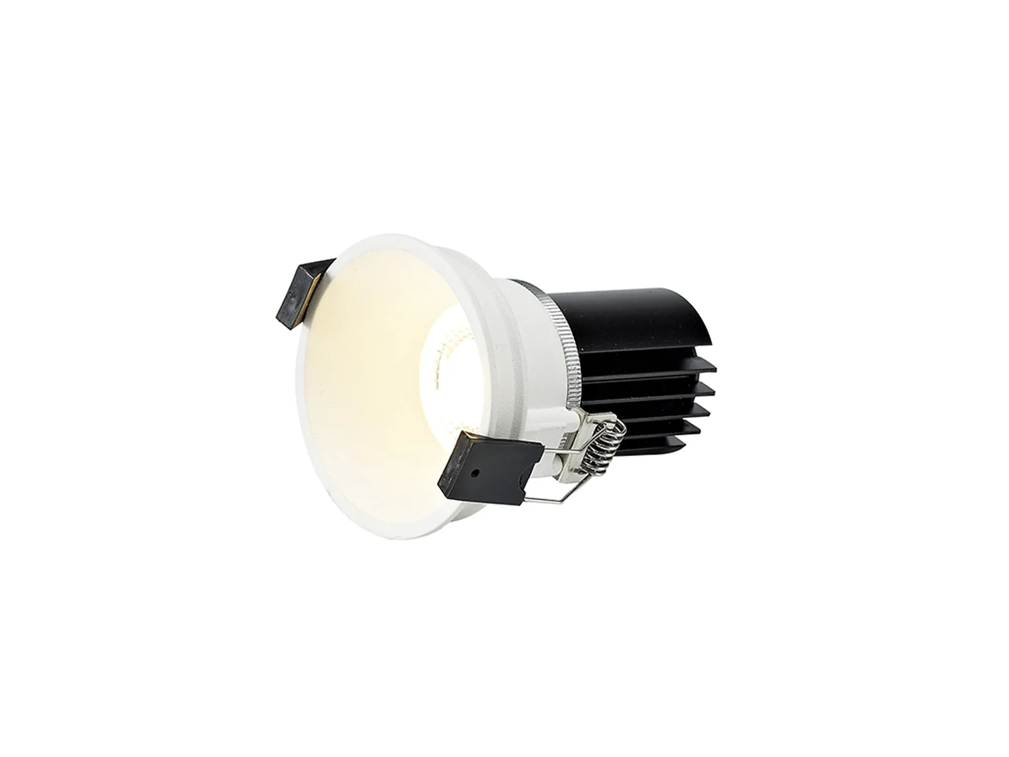 Bania 12 Powered by Tridonic  12W 4000K 1200lm 24° CRI>90 LED Engine; 350mA White Fixed Recessed Spotlight; IP20